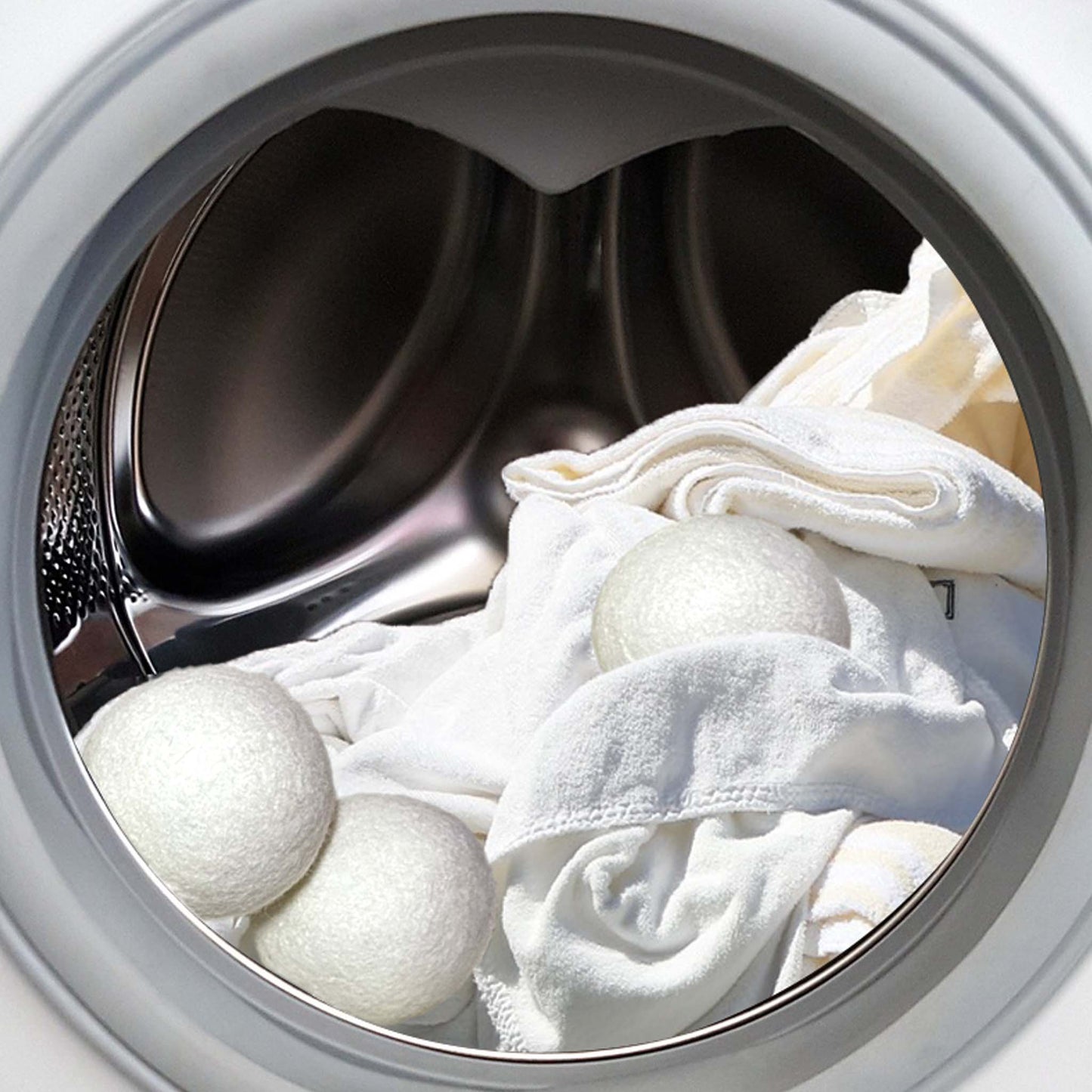 Eco-Friendly Laundry Wool Dryer Balls & Detergent Sheets Bundle